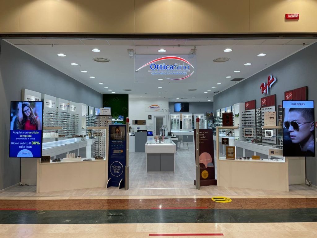 Ottica Sirio, Centro Commerciale Costa Verde